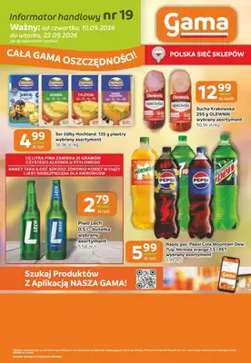 Gama - gazetka promocyjna Gazetka od czwartku 10.09 do wtorku 22.09 - strona 12