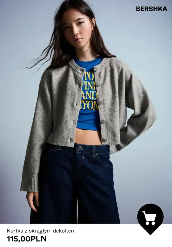 Bershka - gazetka promocyjna Swetry dla niej od środy 09.09  - strona 8