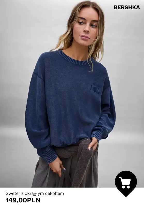 Bershka - gazetka promocyjna Swetry dla niej od środy 09.09  - strona 2