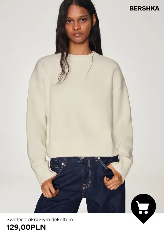 Bershka - gazetka promocyjna Swetry dla niej od środy 09.09  - strona 3