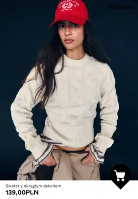 Bershka - gazetka promocyjna Swetry dla niej od środy 09.09  - strona 13