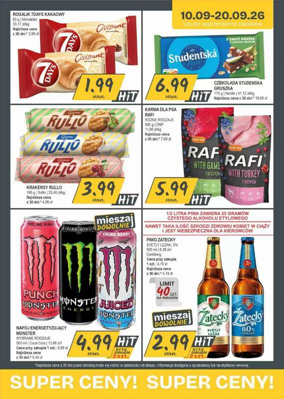 Słoneczko - gazetka promocyjna Gazetka od czwartku 10.09 do niedzieli 20.09 - strona 7