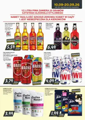 Słoneczko - gazetka promocyjna Gazetka od czwartku 10.09 do niedzieli 20.09 - strona 10