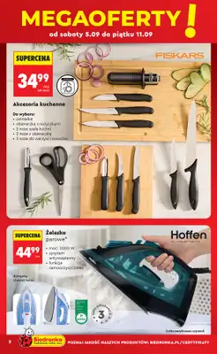 Biedronka - gazetka promocyjna Hity i inspiracje, od 05.09 od soboty 05.09 do soboty 19.09 - strona 4