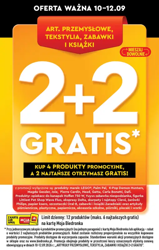 Biedronka - gazetka promocyjna Hity i inspiracje, od 05.09 od soboty 05.09 do soboty 19.09 - strona 2