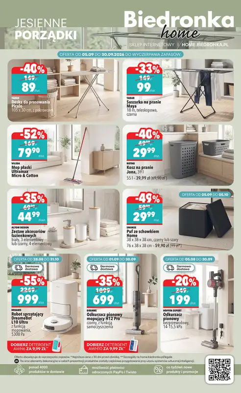 Biedronka - gazetka promocyjna Hity i inspiracje, od 05.09 od soboty 05.09 do soboty 19.09 - strona 45