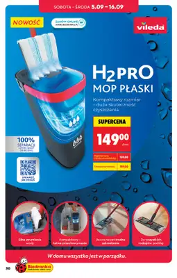 Biedronka - gazetka promocyjna Hity i inspiracje, od 31.08 od poniedziałku 31.08 do środy 16.09 - strona 32