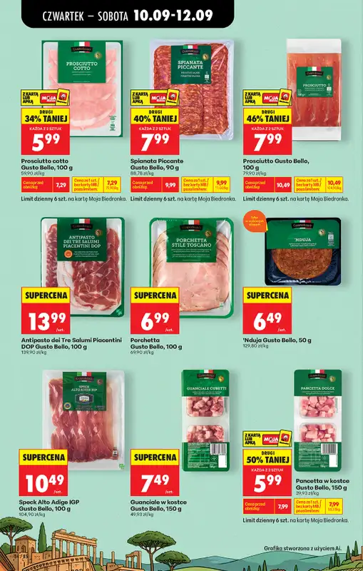 Biedronka - gazetka promocyjna Od czwartku od czwartku 10.09 do środy 16.09 - strona 54