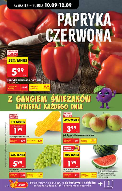 Biedronka - gazetka promocyjna Od czwartku od czwartku 10.09 do środy 16.09 - strona 34
