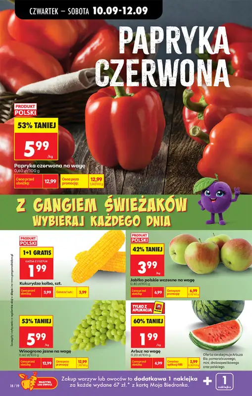 Biedronka - gazetka promocyjna Od czwartku od czwartku 10.09 do środy 16.09 - strona 34