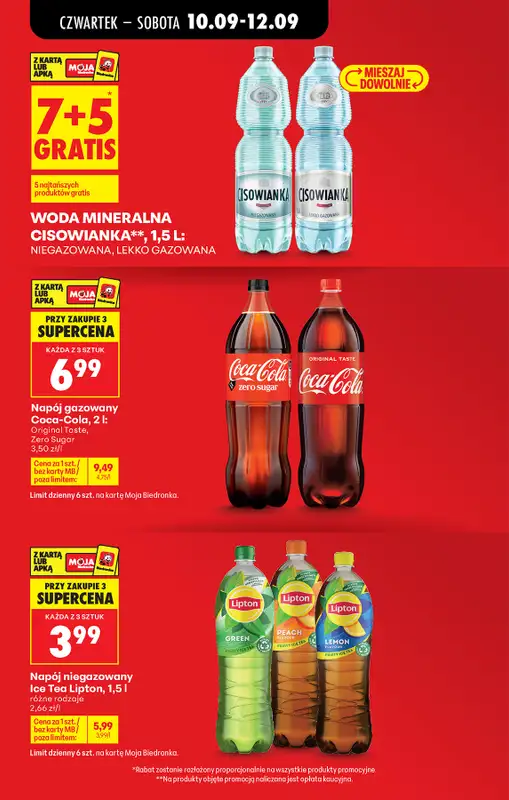 Biedronka - gazetka promocyjna Od czwartku od czwartku 10.09 do środy 16.09 - strona 13
