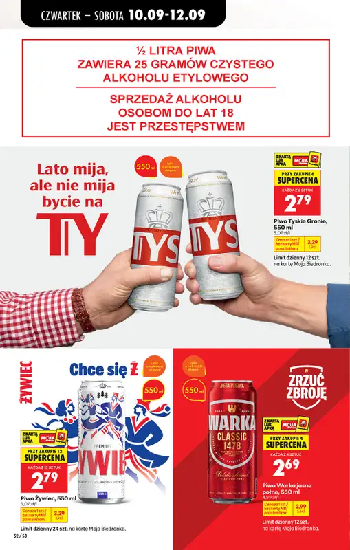 Biedronka - gazetka promocyjna Od czwartku od czwartku 10.09 do środy 16.09 - strona 80