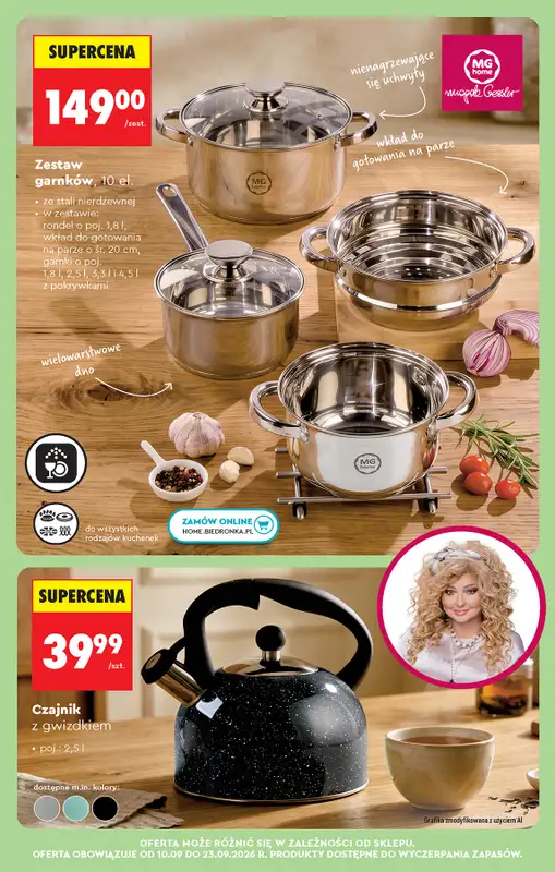 Biedronka - gazetka promocyjna Od czwartku od czwartku 10.09 do środy 16.09 - strona 91