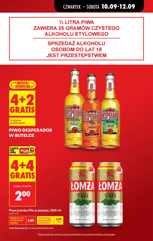 Biedronka - gazetka promocyjna Od czwartku od czwartku 10.09 do środy 16.09 - strona 15