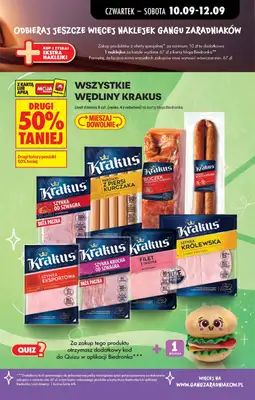 Biedronka - gazetka promocyjna Gang zaradniaków od poniedziałku 07.09 do soboty 12.09 - strona 3