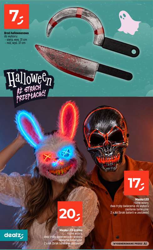 Dealz - gazetka promocyjna Halloween  do soboty 31.10 - strona 48