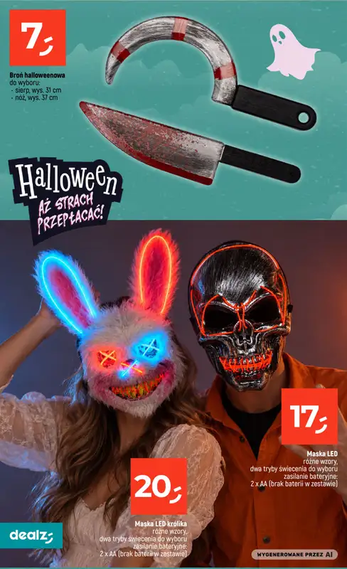 Dealz - gazetka promocyjna Halloween od czwartku 10.09 do soboty 31.10 - strona 48
