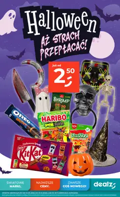 Dealz - gazetka promocyjna Halloween od czwartku 10.09 do soboty 31.10