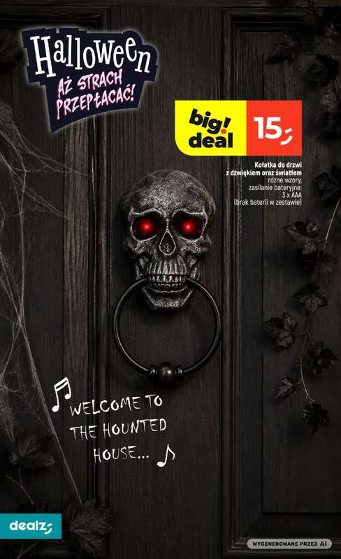 Dealz - gazetka promocyjna Halloween  do soboty 31.10 - strona 38