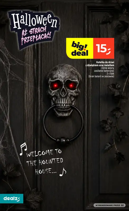 Dealz - gazetka promocyjna Halloween od czwartku 10.09 do soboty 31.10 - strona 38