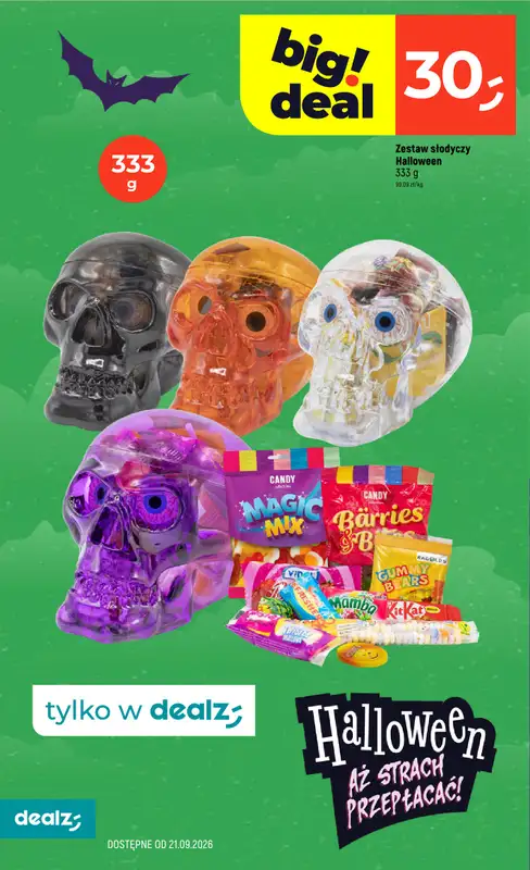Dealz - gazetka promocyjna Halloween od czwartku 10.09 do soboty 31.10 - strona 18