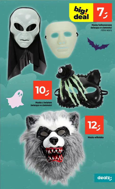 Dealz - gazetka promocyjna Halloween od czwartku 10.09 do soboty 31.10 - strona 49
