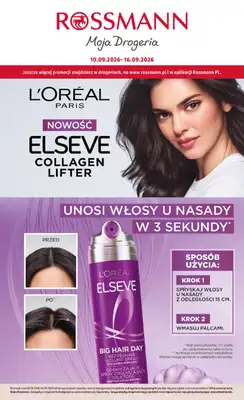Rossmann - gazetka promocyjna Gazetka od czwartku 10.09 do środy 16.09