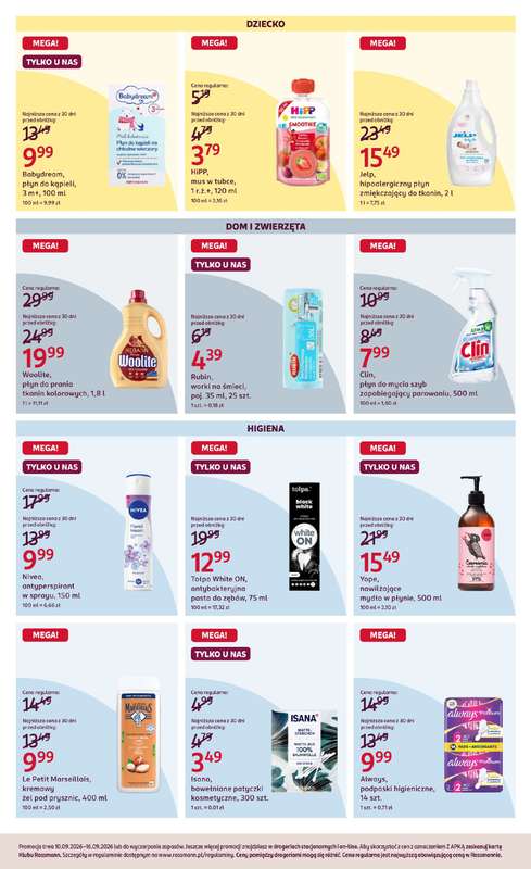 Rossmann - gazetka promocyjna Gazetka od czwartku 10.09 do środy 16.09 - strona 4