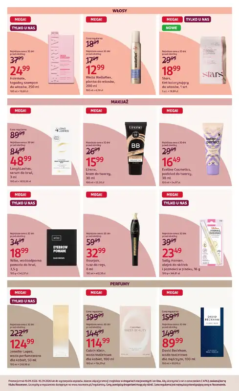 Rossmann - gazetka promocyjna Gazetka od czwartku 10.09 do środy 16.09 - strona 5