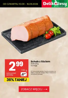Delikatesy Centrum - gazetka promocyjna Promocje do -50% od czwartku 10.09 do środy 16.09 - strona 6