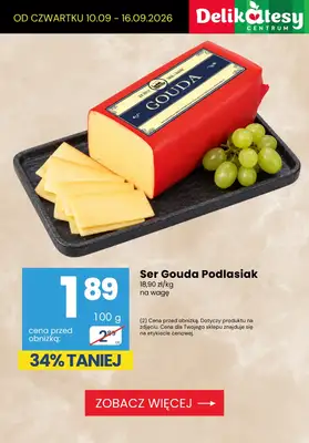 Delikatesy Centrum - gazetka promocyjna Promocje do -50% od czwartku 10.09 do środy 16.09 - strona 9