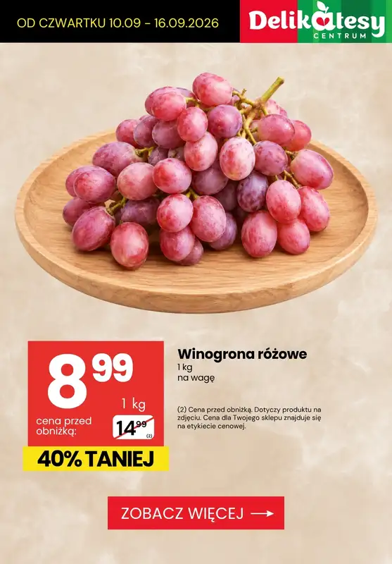 Delikatesy Centrum - gazetka promocyjna Promocje do -50% od czwartku 10.09 do środy 16.09 - strona 5