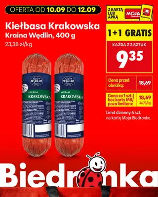 Biedronka - gazetka promocyjna Biedronkowe oszczędności od czwartku od czwartku 10.09 do soboty 12.09 - strona 11