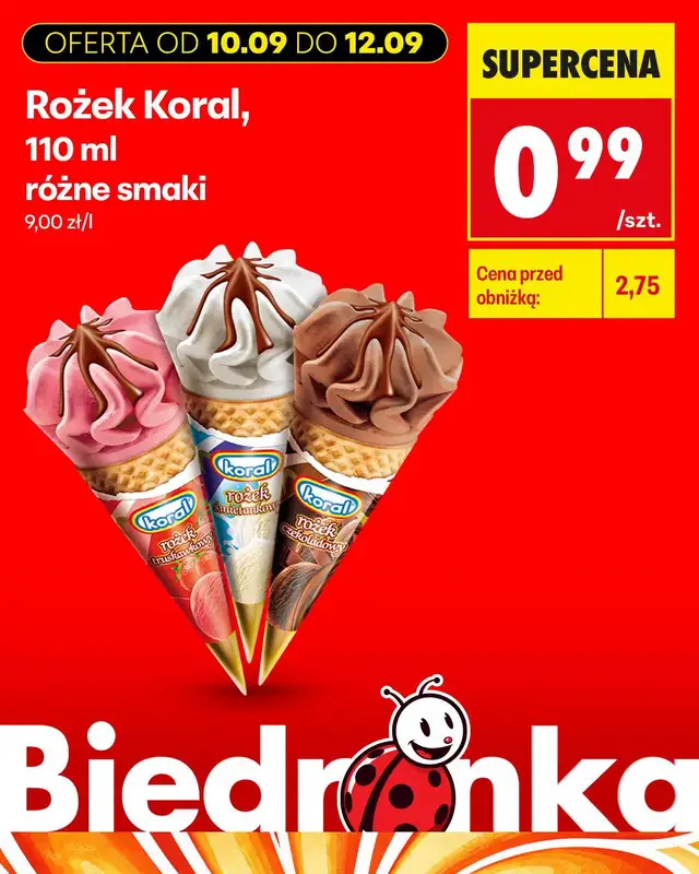 Biedronka - gazetka promocyjna Biedronkowe oszczędności od czwartku od czwartku 10.09 do soboty 12.09 - strona 6