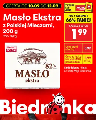 Biedronka - gazetka promocyjna Biedronkowe oszczędności od czwartku od czwartku 10.09 do soboty 12.09 - strona 2