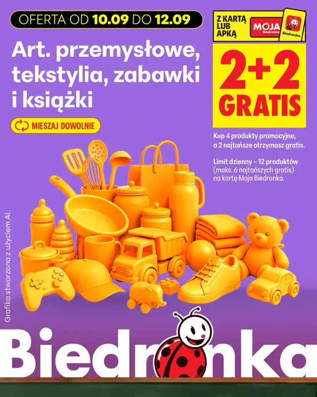 Biedronka - gazetka promocyjna Biedronkowe oszczędności od czwartku od czwartku 10.09 do soboty 12.09 - strona 16