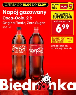 Biedronka - gazetka promocyjna Biedronkowe oszczędności od czwartku od czwartku 10.09 do soboty 12.09 - strona 12