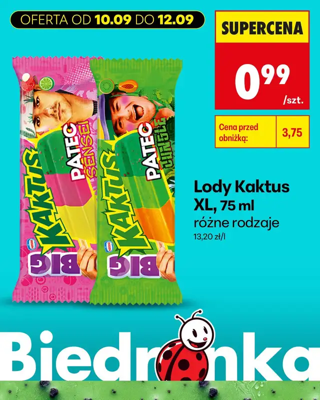 Biedronka - gazetka promocyjna Biedronkowe oszczędności od czwartku od czwartku 10.09 do soboty 12.09 - strona 8