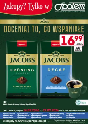 Społem - Blisko i Korzystnie - gazetka promocyjna Zakupy? Tylko w Społem od poniedziałku 14.09 do soboty 19.09 - strona 3
