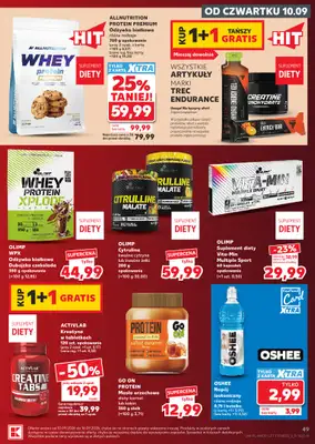 Kaufland - gazetka promocyjna Gazetka Tygodnia od czwartku 10.09 do środy 16.09 - strona 49
