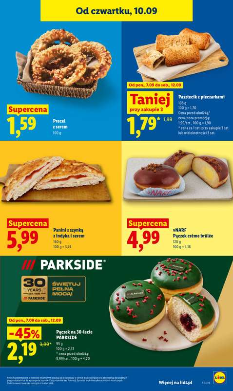 Lidl - gazetka promocyjna Oferta od czwartku od czwartku 10.09 do soboty 12.09 - strona 49