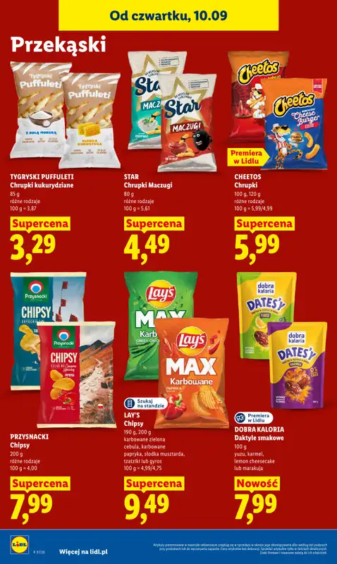 Lidl - gazetka promocyjna Oferta od czwartku od czwartku 10.09 do soboty 12.09 - strona 74