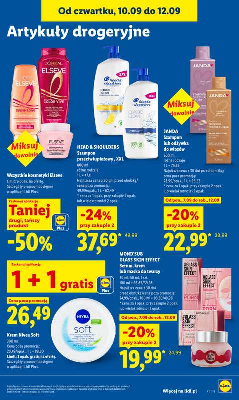 Lidl - gazetka promocyjna Oferta od czwartku od czwartku 10.09 do soboty 12.09 - strona 81