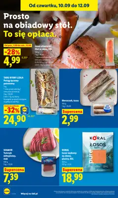 Lidl - gazetka promocyjna Oferta od czwartku od czwartku 10.09 do soboty 12.09 - strona 58