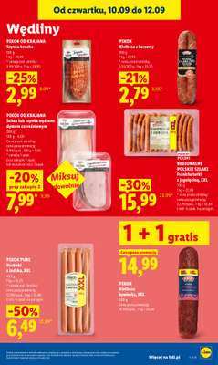 Lidl - gazetka promocyjna Oferta od czwartku od czwartku 10.09 do soboty 12.09 - strona 57