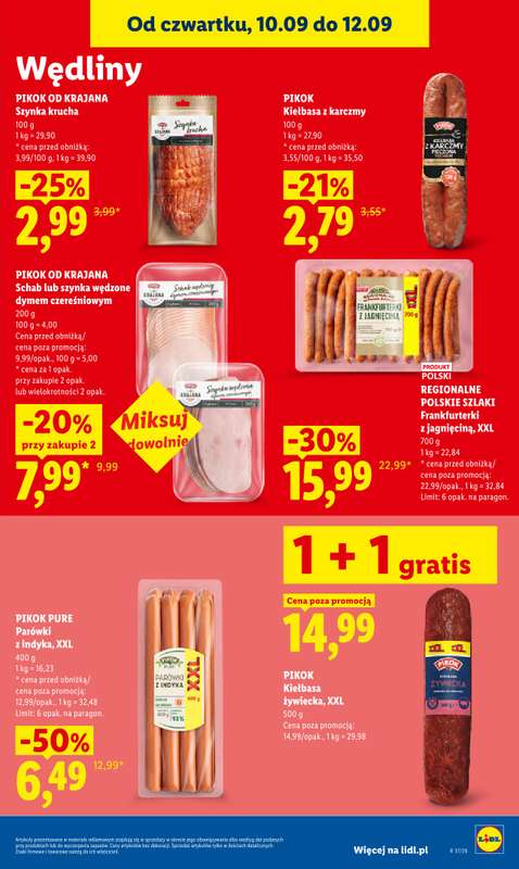 Lidl - gazetka promocyjna Oferta od czwartku od czwartku 10.09 do soboty 12.09 - strona 57