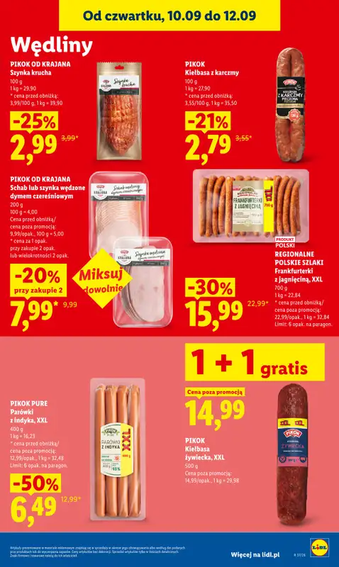 Lidl - gazetka promocyjna Oferta od czwartku od czwartku 10.09 do soboty 12.09 - strona 57