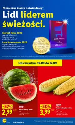 Lidl - gazetka promocyjna Oferta od czwartku od czwartku 10.09 do soboty 12.09 - strona 40