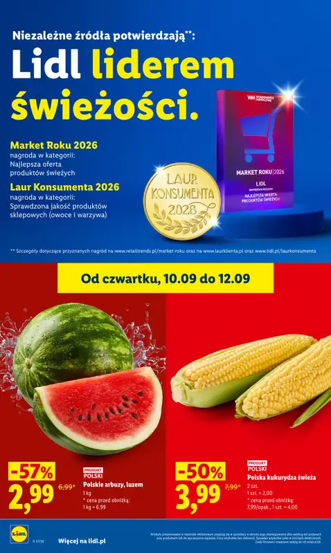 Lidl - gazetka promocyjna Oferta od czwartku od czwartku 10.09 do soboty 12.09 - strona 40