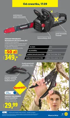 Lidl - gazetka promocyjna Katalog od poniedziałku 14.09 do soboty 19.09 - strona 45